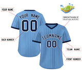 Custom Fashion Stripe Pullover Baseball Jersey Printed or Stitched Name for Adults