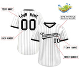 Custom Fashion Pullover Stripe Baseball Jersey Printed or Stitched Logo for Men