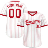 Custom Fashion Pullover Stripe Baseball Jersey Printed or Stitched Name Number