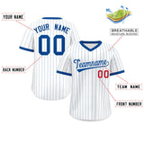 Custom Fashion Pullover Stripe Baseball Jersey Personalized Name Number