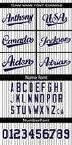 Custom Fashion Pullover Stripe Baseball Jersey Printed or Stitched Logo Big Size