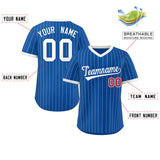 Custom Fashion Pullover Stripe Baseball Jersey Personalized Name Number