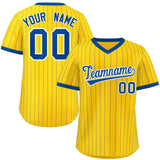 Custom Fashion Pullover Stripe Baseball Jersey Printed or Stitched Logo for Men