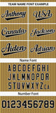 Custom Fashion Pullover Stripe Baseball Jersey Personalized Name Number