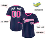 Custom Fashion Pullover Stripe Baseball Jersey Personalized Name Number