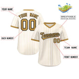 Custom Fashion Pullover Stripe Baseball Jersey Personalized Name Number