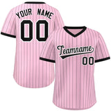 Custom Fashion Pullover Stripe Baseball Jersey Printed or Stitched Name Number