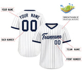 Custom Fashion Pullover Baseball Jersey Stripe Personalized Name Big Size