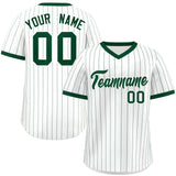 Custom Fashion Pullover Baseball Jersey Stripe Personalized Name/Number