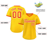Custom Fashion Pullover Baseball Jersey Stripe Personalized Name/Number