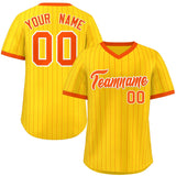 Custom Fashion Pullover Baseball Jersey Stripe Personalized Name/Number