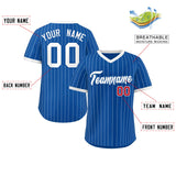 Custom Fashion Pullover Baseball Jersey Stripe Printed or Stitched Name for Men