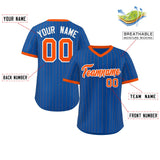 Custom Fashion Pullover Baseball Jersey Stripe Personalized Name/Number