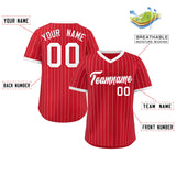 Custom Fashion Pullover Baseball Jersey Stripe Printed or Stitched Name for Men