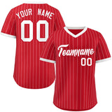 Custom Fashion Pullover Baseball Jersey Stripe Printed or Stitched Name for Men