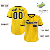 Custom Fashion Pullover Baseball Jersey Stripe Personalized Name/Number