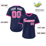 Custom Fashion Pullover Baseball Jersey Stripe Printed or Stitched Name for Men