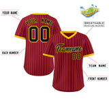 Custom Fashion Pullover Baseball Jersey Stripe Printed or Stitched Name for Adults