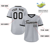 Custom Fashion Pullover Baseball Jersey Stripe Personalized Name/Number