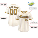 Custom Fashion Pullover Baseball Jersey Stripe Printed or Stitched Name for Men