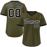 Custom Fashion Pullover Baseball Jersey Stripe Printed or Stitched Name for Men