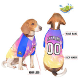 Custom Graffiti Pattern Dog Jersey Best Gifts