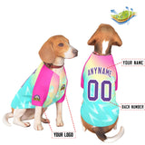 Custom Graffiti Pattern Dog Jersey Best Gifts