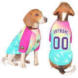 Custom Graffiti Pattern Dog Jersey Best Gifts