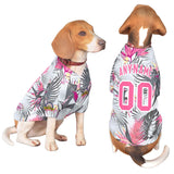 Custom Graffiti Pattern Dog Jersey Best Gifts