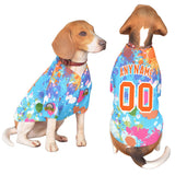 Custom Graffiti Pattern Dog Jersey Best Gifts