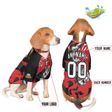 Custom Graffiti Pattern Dog Jersey Best Gifts