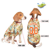 Custom Graffiti Pattern Dog Jersey Best Gifts