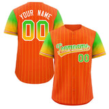 Custom Baseball Jersey Gradient Pinstripe Personalized Name Number Sports Shirt For Men