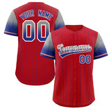 Custom Baseball Jersey Gradient Pinstripe Personalized Name Number Sports Shirt For Men