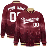 Custom City Connect Jacket Personalized Blend Windproof Varsity Baseball Jacket Bomber Coat