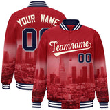 Custom City Connect Jacket Personalized Blend Windproof Varsity Baseball Jacket Bomber Coat