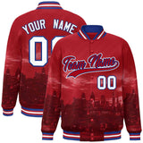 Custom City Connect Jacket Personalized Windproof Varsity Bomber Streetwear Baseball Jacket