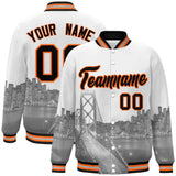 Custom City Connect Jacket Add Name Numbers Blend Windproof Baseball Jacket