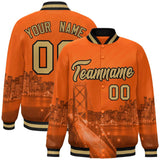 Custom City Connect Jacket Add Name Numbers Blend Windproof Baseball Jacket