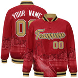 Custom City Connect Jacket Add Name Numbers Blend Windproof Baseball Jacket