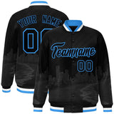 Custom City Connect Jacket Add Name Numbers Blend Windproof College Baseball Jacket