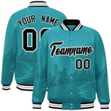 Custom City Connect Jacket Add Name Numbers Blend Windproof College Baseball Jacket