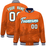 Custom City Connect Jacket Add Name Numbers Blend Windproof College Baseball Jacket