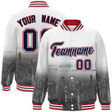 Custom City Connect Jacket Personalized Name Numbers Blend Windproof College Baseball Jacket