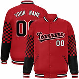 Custom Color Block Pattern Personalized Lightweight Bomber Varsity Jacket For Adults/Youth