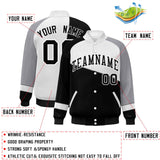 Custom Color Block  Baseball Jacket Varsity Letterman Jackets Personalized Team Name Number for Men Women Youth