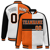 Custom Color Block Personalized Varsity Letterman Athletic Baseball Jacket