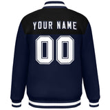 Custom Color Block Stitched Letterman Bomber Coats Personalized Letter And Number For Men/Women Baseball Jacket