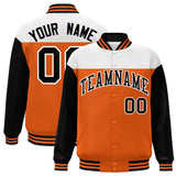 Custom Color Block Blend Windproof Baseball Jacket Outdoor Letterman Baseball Jacket