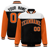 Custom Color Block Blend Windproof Baseball Jacket Outdoor Letterman Baseball Jacket